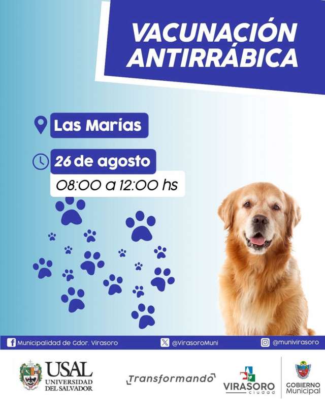 Vacunación antirrábica